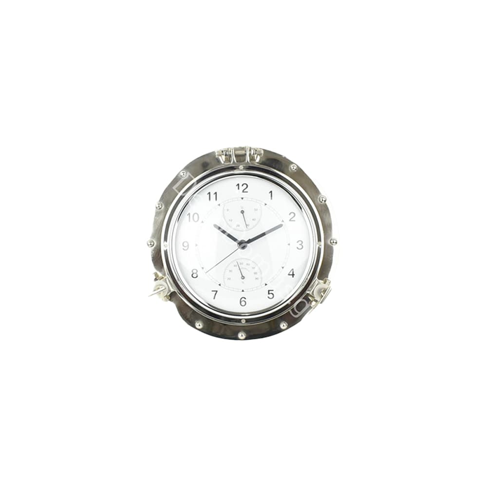 ساعت دیواری دایره کروم 3عقربه