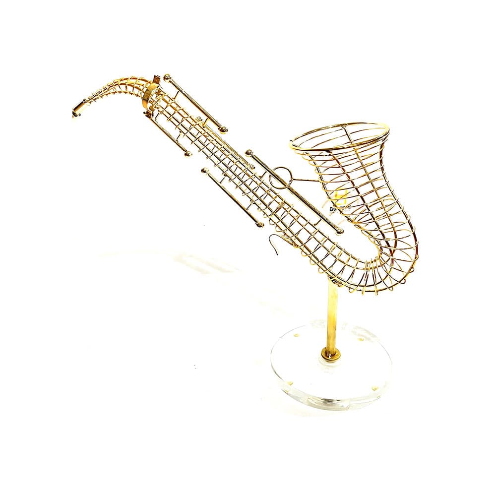 دکوری ساکسیفون سیمی پایه دار